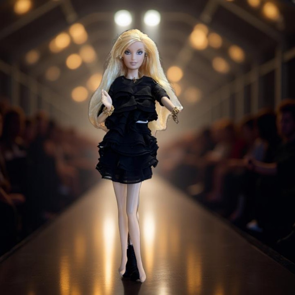 Barbie Doll Juicy couture 2004 Beverly
Hills (2008) Chiffon dress & jewelry - Picture 15 of 16